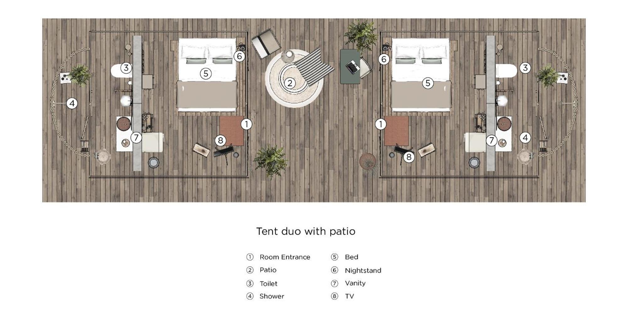 Ergon Beach House Nikiti Ruang foto
